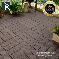 PA Premium Wood Floor Decking Interlocking Deck Floor Tiles Outdoor Garden Balcony Lantai Kayu Papan