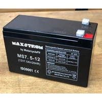 Aki mobil Mainan / Aki motor mainan / Aki Kering / VRLA / Aki UPS / Aki Emergency 12V 7.5Ah Charger 
