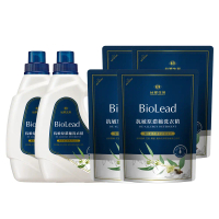 《台塑生醫》BioLead抗敏原濃縮洗衣精 2瓶+4包-2瓶+4包