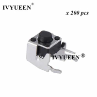 IVYUEEN 200 Pcs for Microsoft Xbox 360 One X S Controller RB LB Bumper Trigger Button Switch Repair Parts Kits Game Accessories