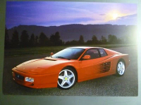 1993 Ferrari 512 TR Coupe Print Picture Poster RARE!! Awesome L@@K