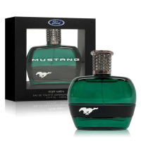 【FORD MUSTANG 福特野馬】美式傳奇綠鑽男性淡香水100ml(專櫃公司貨)