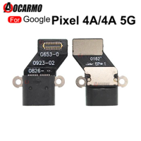 1Pcs For Google Pixel 4A USB Charging Dock Charge Port For Flex Cable Pixel 4A 5G Replacement Parts