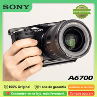Sony A6700 APS-C Mirrorless Digital Compact Camera 5-Axis Image Stabilization Cameras Photographer Photography 4K Smallrig cage