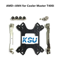 For Cooler Master T400i CPU Radiator Fan Air-cooled AMD AM4 Bracket Buckle heatsink backplane without Backplane