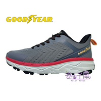 GOODYEAR 固特異 男鞋 放肆酷跑 舒適寬楦 緩震 運動鞋 越野慢跑鞋 [GAMR33858] 灰【巷子屋】