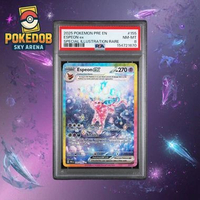 Espeon ex PSA 8 Prismatic Evolutions #155/131 English Pokemon TCG 2025 SIR Special Illustration Rare