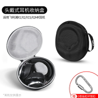 熱銷適用Philips飛利浦耳機收納包X1 X2 X3頭戴式耳機收納盒X1S X2HR耳機抗震防摔便攜保護盒硬殼收納袋