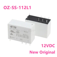 1Pcs OZ-SS-112L1 OZ SS 112L1 12VDC 12V relay 16A 8PIN TE Original New