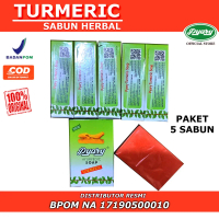 Paket 5pc Sabun PYARY Turmeric Soap