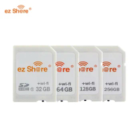 EZ share Original WIFI SD card 16GB 32GB 64GB Wireless Wifi share Memory Card Class 10 for camera business card white