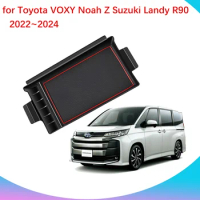 Armrest Storage Box for Toyota VOXY Noah Z Suzuki Landy R90 90 2022~2024 Center Console Sundries Packing Organizer Accessories