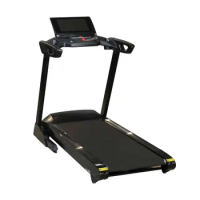 2024Indoor home use hot sale gym fitness equipment foldable curved treadmill