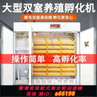 【台灣公司 可開發票】孵化機全自動家用小型小雞孵化箱大型孵化器雙室孵蛋機智能孵蛋器