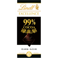 Lindt 瑞士蓮 極醇系列99%巧克力片(50g)