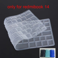 Washable Laptop Keyboard Cover For Xiaomi Redmibook 14 inch Red Mi Book Mibook 14 Silicone Waterproof Notebook Protector Gift