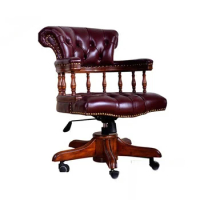 Lounge Boss Arm Office Chairs Recliner Mobiles Swivel Leather Executive Office Chairs Comfortable Sillas De Oficina Furniture
