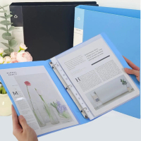 แฟ้ม A4 แบบห่วง 3 วง ที่เก็บแฟ้ม / ที่เก็บไฟล์  ที่จัดเรียงกระดาษ เครื่องเขียน 3 Ring Binder