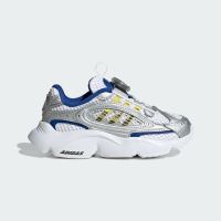 Adidas Ozmillen BOA C JS2480 中童 慢跑鞋 彈力 支撐 緩震 銀 藍