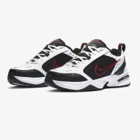 【NIKE 耐吉】訓練鞋 男鞋 緩震 健身 運動鞋 AIR MONARCH IV 白黑 415445-101