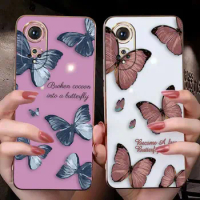 Pretty Purple Butterfly Cover Smooth E-TPU Phone Case Huawei NOVA 3 3I 4 5I 5T 7 7I 8I 9 9SE 10 Y70 X7A X9A 20 50 70 90 PRO Case