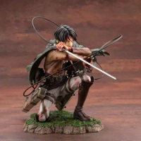 Rival Ackerman Action Figures Anime Attack on Titan Figure Model Toys 18cm Levi Figurine PVC Collection Statue