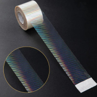 1 roll of 120m Aurora Chrome Nail Foil Mirror Effect Nail Pigment Irridescent Glitter Heart Marble Foil Sticker Decoration Manic