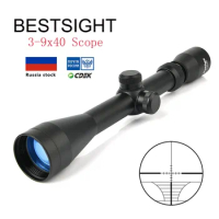 3-9X40 Tactical Riflescope Optic Sniper Deer Rifle Scope Hunting Scopes Airgun Rifle Outdoor Reticle Sight Scope