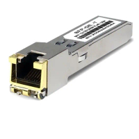 Electrical Port, Gigabit, 1.25G, 100M Ethernet Module, Self-Adaptive, RJ45 Network Port, SFP-GE-T