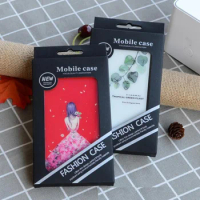 Black Cardboard Karft Paper Packaging Packing Box For Iphone 11 Pro Max X Xs XR 4.7 To 6.5 Mobile Phone Case Cover Display Box