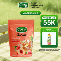 Trà Hương Đào Hòa Tan, Hương Chanh Hòa Tan, Trà Cozy Ice Tea Tiện Lợi Pha Chế Gói 400g
