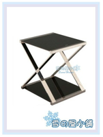 雪之屋 X433方型茶几(黑) 造型餐桌 休閒桌 洽談桌 咖啡桌 置物桌 X334-08