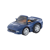 【TOMICA】TOMYTEC Choro-Ｑ zero Z-78b Ferrari F355 Spider 海軍藍(模型車)