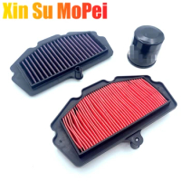 Motorcycle Air Filter For Kawasaki ER400 Z400 ABS EX400 Ninja 400 ABS KRT Edition 2018-2021 Accessories