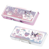 小禮堂 Sanrio 三麗鷗 酷洛米 多功能雙開硬盒鉛筆盒 (夢幻時光)