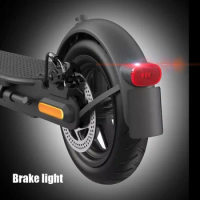 Upgraded Electric Scooter Rear Mudguard Fender Brake Taillight Replacement Accessories Parts for Xiaomi M365 Pro 2 1S sets