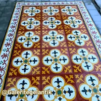 TEGEL MOTIF UBIN KERATON JOGJA KLASIK