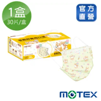 【MOTEX 摩戴舒】醫用口罩 兒童款 柴語錄(獨家授權 共30入)
