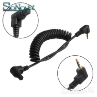 2.5mm-C3 / 2.5mm-RS-80N3 Shutter Release Cord Cable for Canon 5D Mark III 7D MarkII 1Ds 5Ds 5D Mark IV for Yongnuo RF-603 RW-221