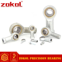 ZOKOL bearing SIL10T/L PHSAL10 Fine thread Female Thread Left-hand thread Rod End bearing M10*1.25mm