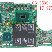 Scheda Madre For DELL G3 3590 Laptop Motherboards CN-0GJ58G 0GJ58G GJ58G 18839-1 With CPU SRF6U I7-9750H Tested &amp; Working