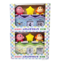 Kirby of The Stars 20th Anniversary Limited Edition of The Kirby Stars Desk Calendar Electronic Clock Ornament Model Gifts
