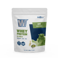 【義美生醫】W PROTEIN乳清蛋白飲-抹茶(500g/包；品牌大使李雅英、無代糖、高蛋白)