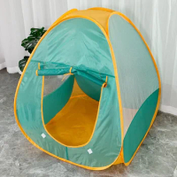 Children Simulated Camping Tent Kids Foldable Toy Tent Indoor Pretend Gamehouse Outdoor Camping Picnic Toy Children Gifts