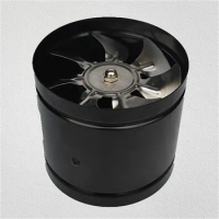 One Pcs x High-speed energy-saving 6 inch Inline Duct Booster Fan , Low Noise bathroom ventilation fan kitchen exhaust fan 150mm