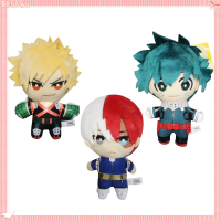 Shuowu MHA Anime Figure Midoriya Izuku Figure Bakugou Katsuk Todoroki Shouto Doll Plush Toy Ornament