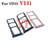10PCS For Vivo V11i V11 Y97 V21E V1813T V1813A V181Pro Plus lite 5G SIM Card Tray Slot Holder Adapter Socket Repair Parts