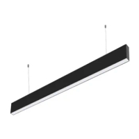 Free Shipping Hot Selling 120CM 30W led flat square linear low bay light led linear bar indoor office LED tube light