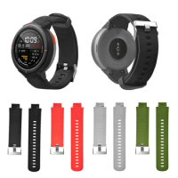 Silicone Watch Band for Xiaomi Huami 3 Amazfit Verge Strap Replacement Bracelet for Amazfit Verge Lite Wristband Accessories