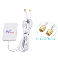 4G / 3G 28 Dbi Lte เสาอากาศสัญญาณ 4G-Antenna SMA สายยาว 2 เมตร ส่งจากไทย คําแนะนําผลิตภัณฑ์ใหม่ของเด